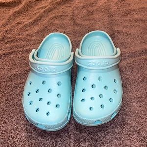 Blue Crocs